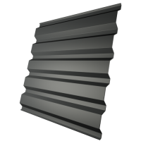 Профнастил С44 0,5 мм, графитовый серый (RAL 7024)