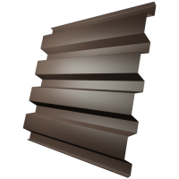 Профнастил Н80а 0,7 мм, шоколад (RAL 8017)