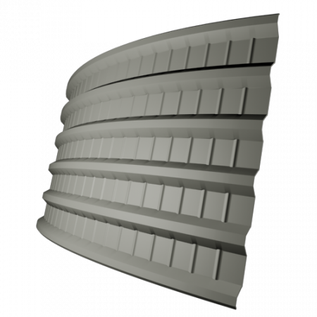 Профнастил ПГ18 0,5 мм, оцинкованный, Профнастил, доставка, выгодные цены