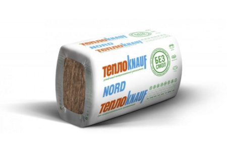 Утеплитель ТеплоKNAUF (ТеплоКНАУФ) NORD TS033 50х600х1250 (9м2; 0,45м3)