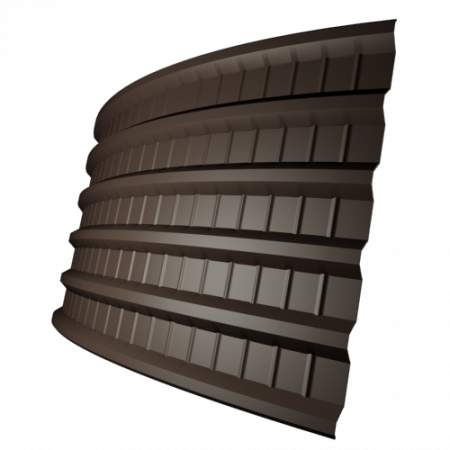 Профнастил ПГ18 0,5 мм, оцинкованный, Профнастил, доставка, выгодные цены