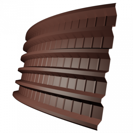 Профнастил ПГ44 0,5 мм, оцинкованный, Профнастил, доставка, выгодные цены