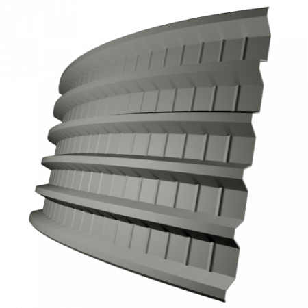 Профнастил ПГ44 0,5 мм, оцинкованный, Профнастил, доставка, выгодные цены