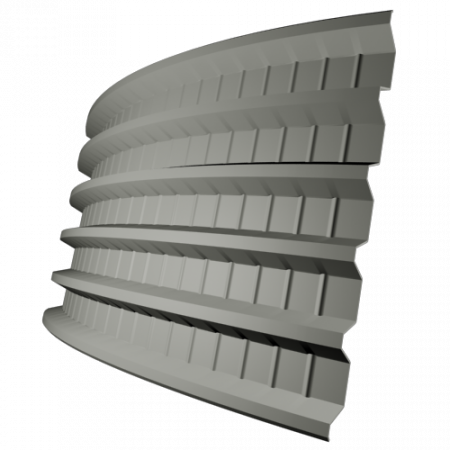 Профнастил ПГ44 0,5 мм, оцинкованный, Профнастил, доставка, выгодные цены