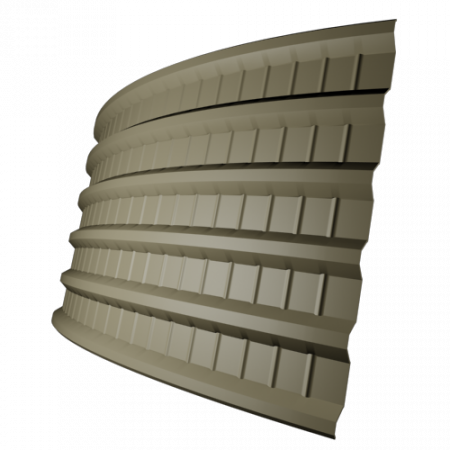 Профнастил ПГ18 0,5 мм, оцинкованный, Профнастил, доставка, выгодные цены
