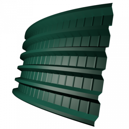 Профнастил ПГ44 0,5 мм, оцинкованный, Профнастил, доставка, выгодные цены