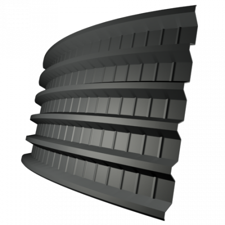 Профнастил ПГ44 0,5 мм, оцинкованный, Профнастил, доставка, выгодные цены