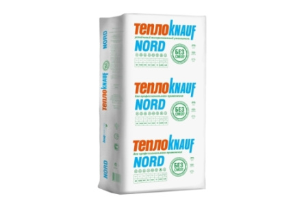 Утеплитель ТеплоKNAUF (ТеплоКНАУФ) NORD TS035 50х610х1230 (9м2, 0,45м3)