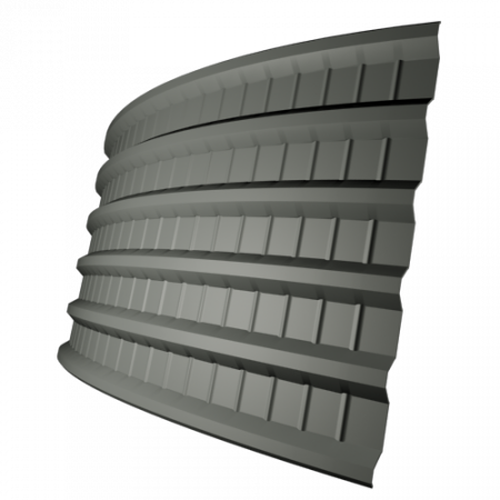 Профнастил ПГ18 0,5 мм, оцинкованный, Профнастил, доставка, выгодные цены