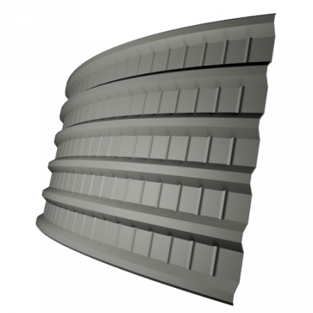 Профнастил ПГ18 0,5 мм, оцинкованный, Профнастил, доставка, выгодные цены
