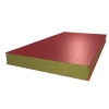 Сэндвич-панель стеновая с минеральной (базальтовой) ватой (МВУ) 100 мм, Сэндвич-панели, доставка, выгодные цены