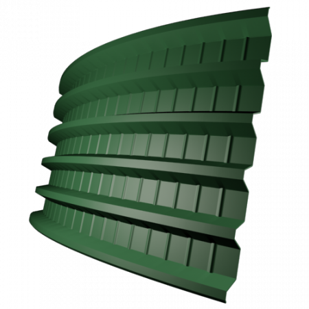 Профнастил ПГ44 0,5 мм, оцинкованный, Профнастил, доставка, выгодные цены