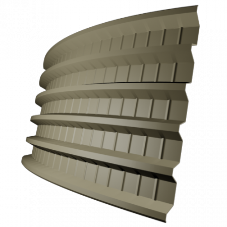 Профнастил ПГ44 0,5 мм, оцинкованный, Профнастил, доставка, выгодные цены