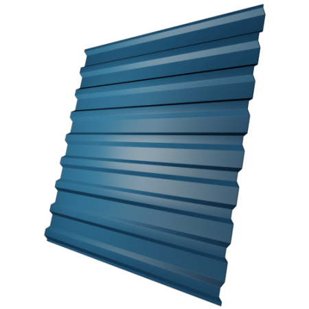 Профнастил С20 0,4 мм, сигнально синий (RAL 5005)