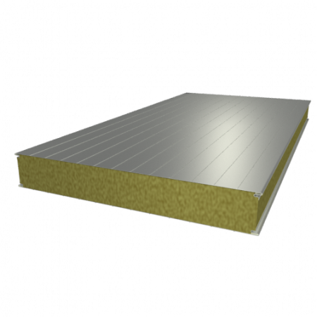 Сэндвич-панель стеновая с минеральной (базальтовой) ватой (МВУ) 150 мм, Сэндвич-панели, доставка, выгодные цены