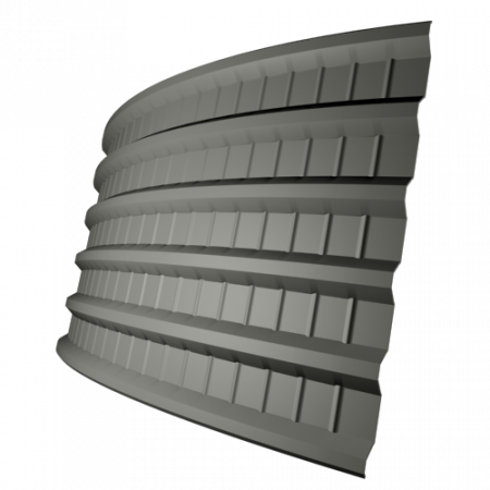 Профнастил ПГ18 0,5 мм, оцинкованный, Профнастил, доставка, выгодные цены