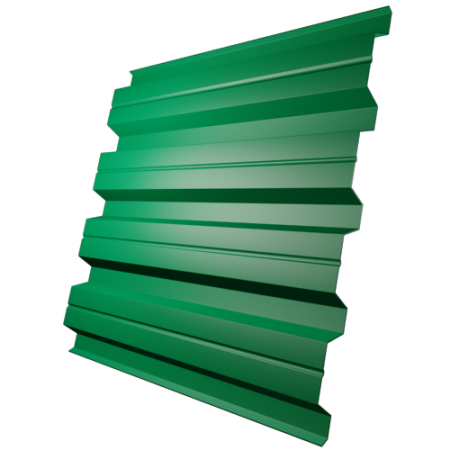Профнастил Н60 0,5 мм, зеленый (RAL 6037)