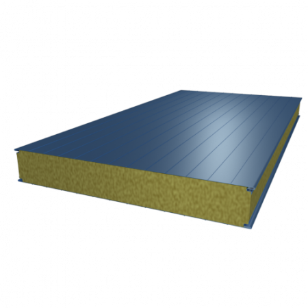 Сэндвич-панель стеновая с минеральной (базальтовой) ватой (МВУ) 120 мм, Сэндвич-панели, доставка, выгодные цены
